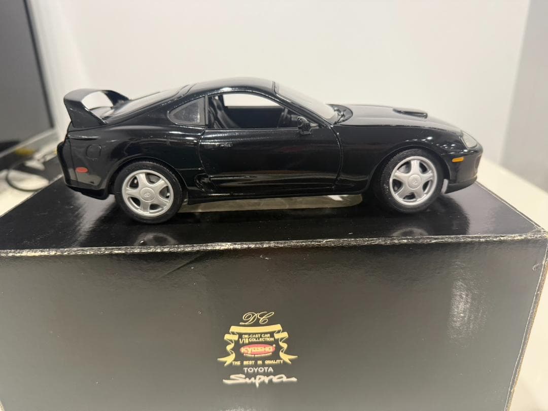 京商トヨタ スープラ A80 1/18 ブラック