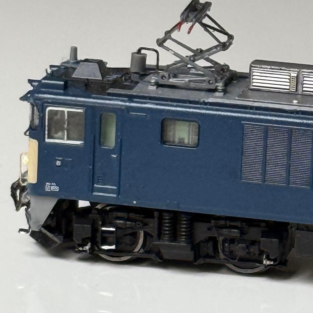 精密加工　TOMIX 7134 EF64 1000 （1053号機）ウェザリング