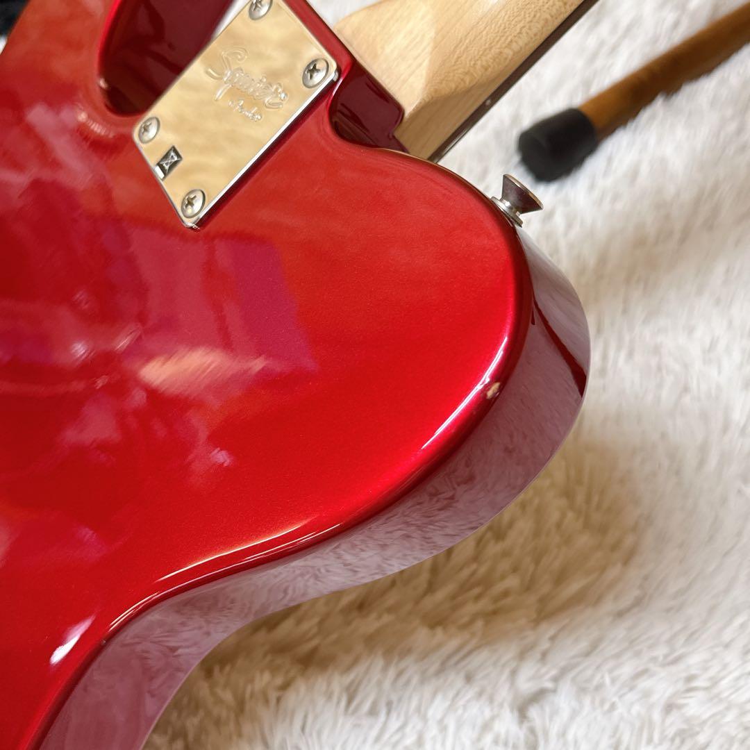 Squier by Fender テレキャスター シンライン レッド フェンダー