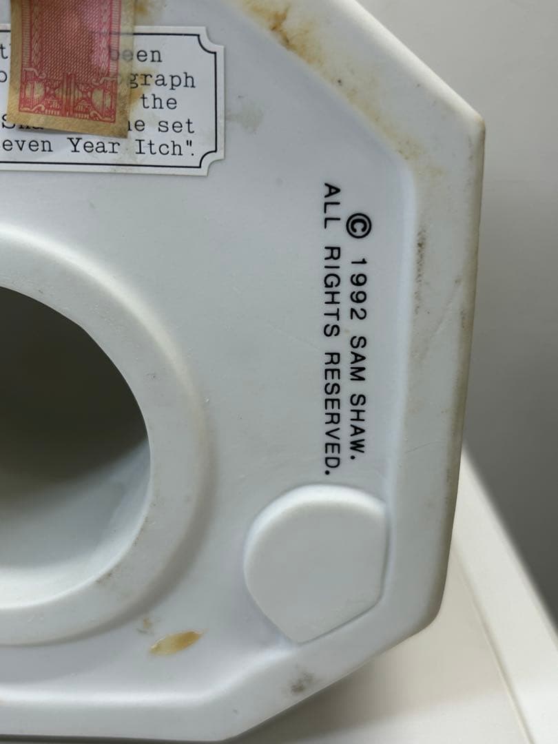 マリリンモンロー　バーボンウイスキー　陶器ボトル