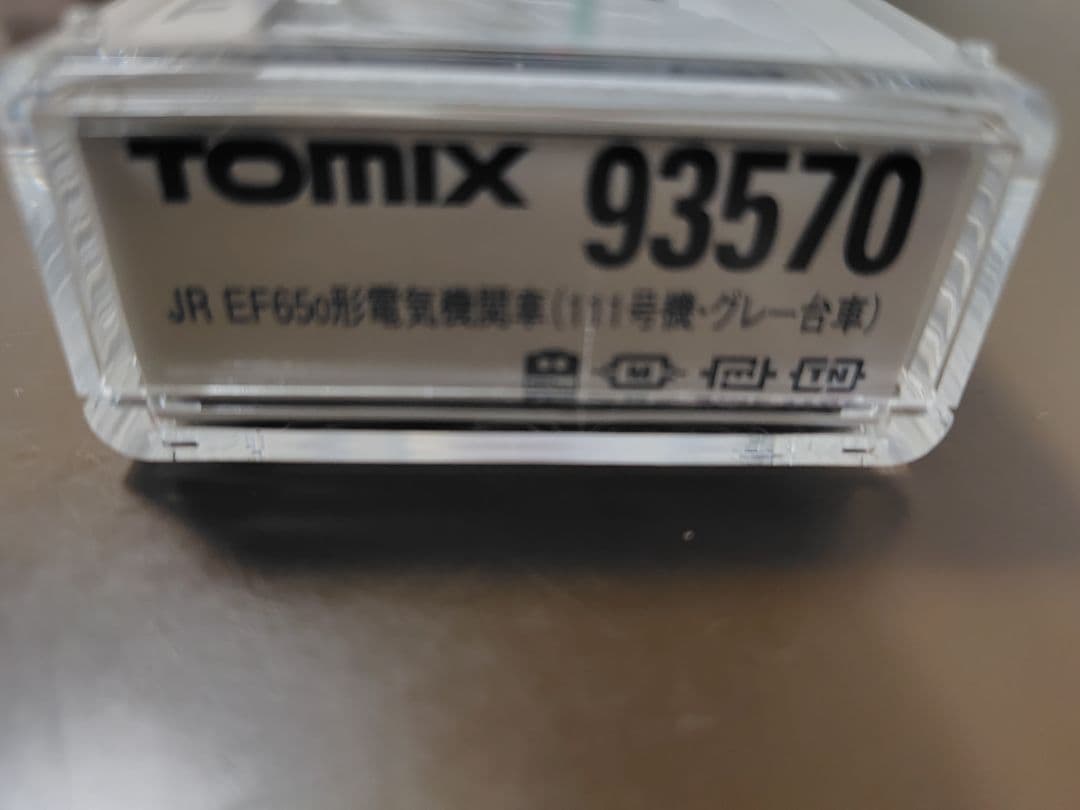 TOMIX JR EF650形電気機関車 93570