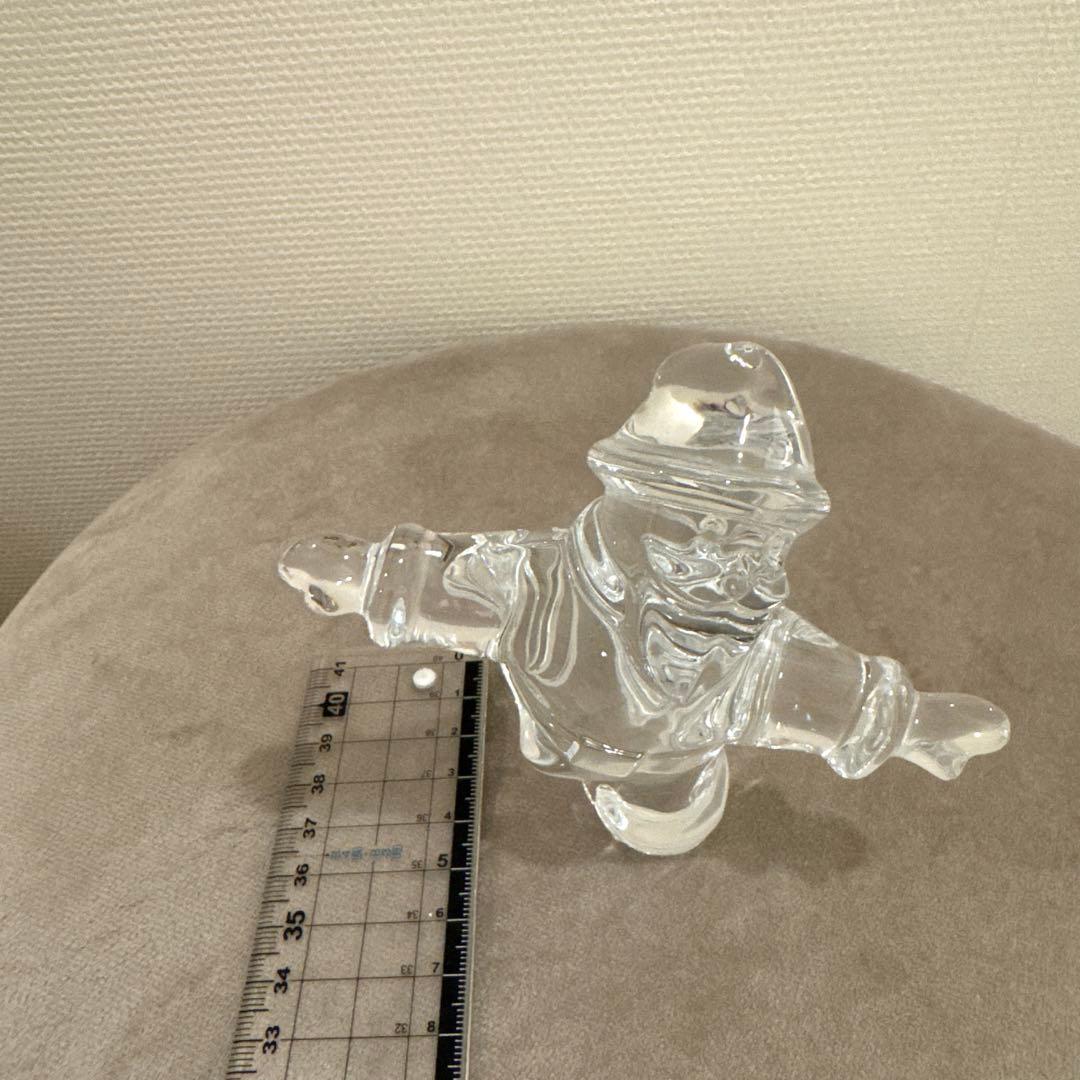 バカラ　サンタクロース　置物