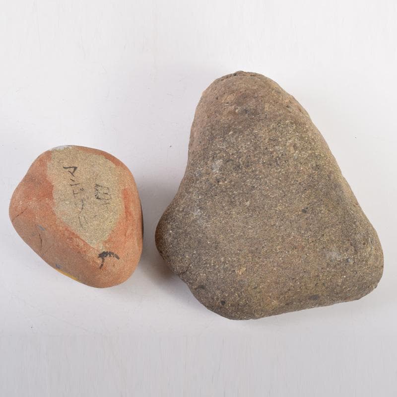 天然石　石絵　ゲゲゲの鬼太郎図　早銘　14点　M　8344A