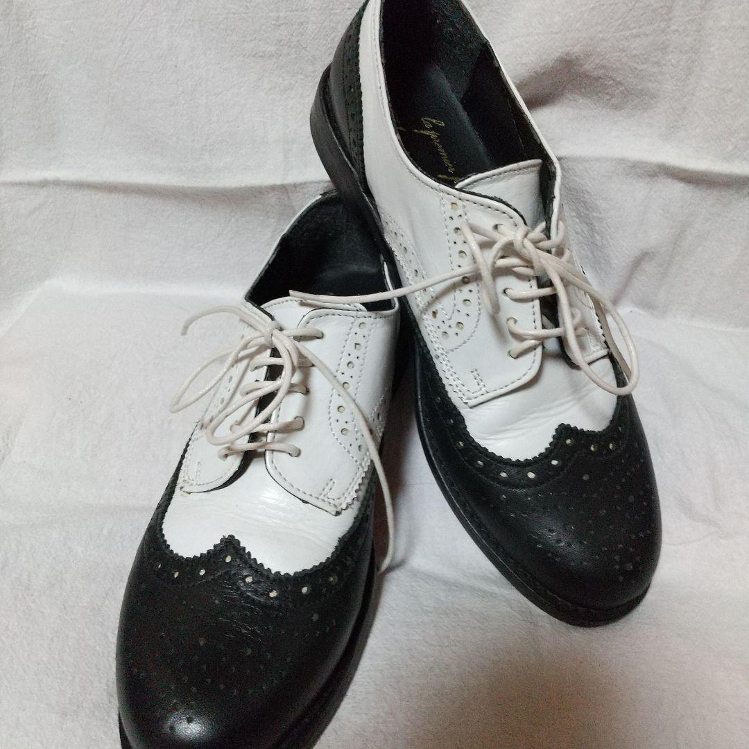 ♣マリールイズ ウィングチップシューズ バイカラー今ლ⁠(⁠^⁠o⁠^⁠ლ⁠)