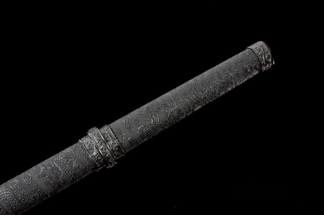 ライトニング唐横刀-高性能マンガン鋼  武具 刀装具 日本刀 唐剣  居合刀