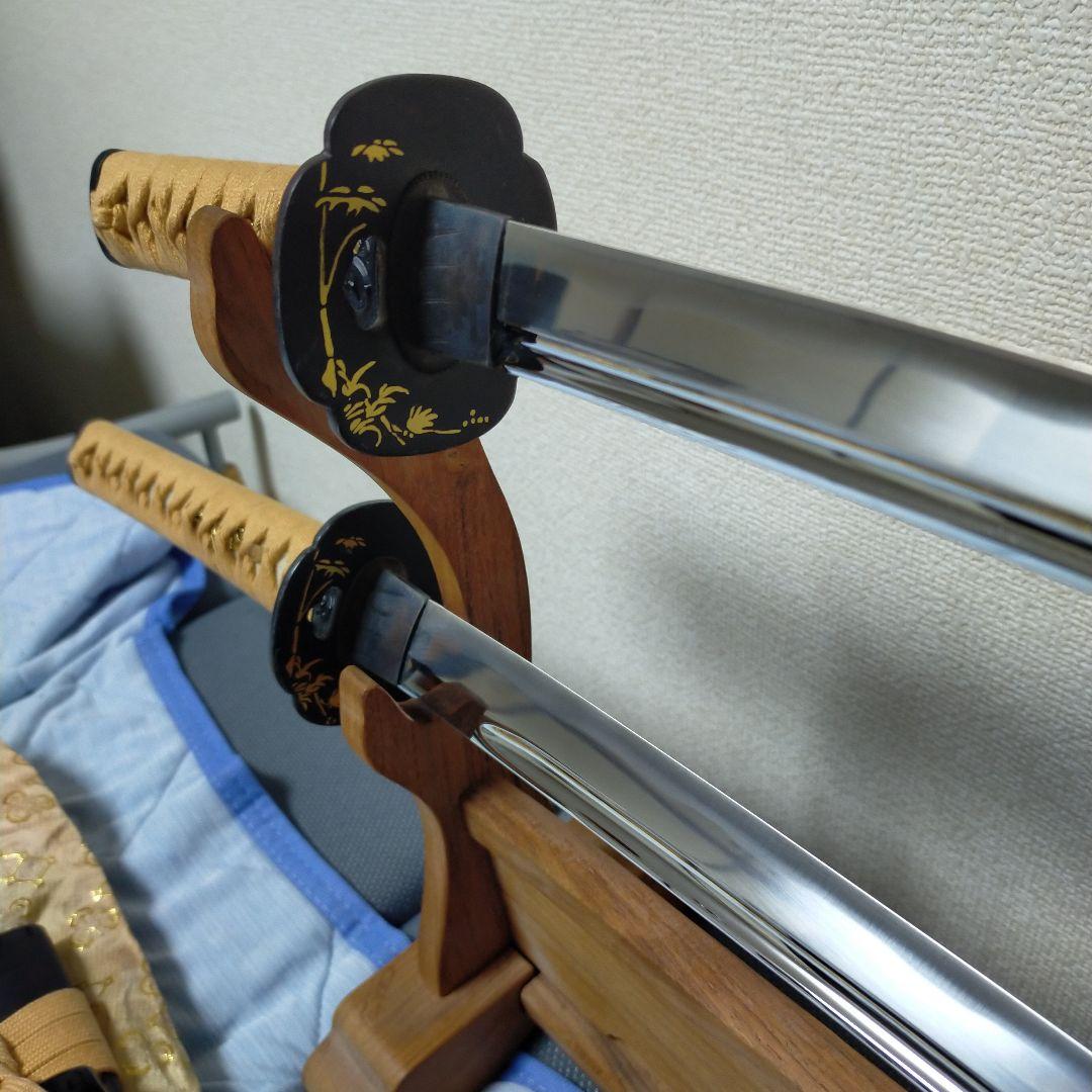 居合刀　模造刀　五郎入道正宗　正宗　大小2本　刀袋　刀剣　アンティックギャラリー