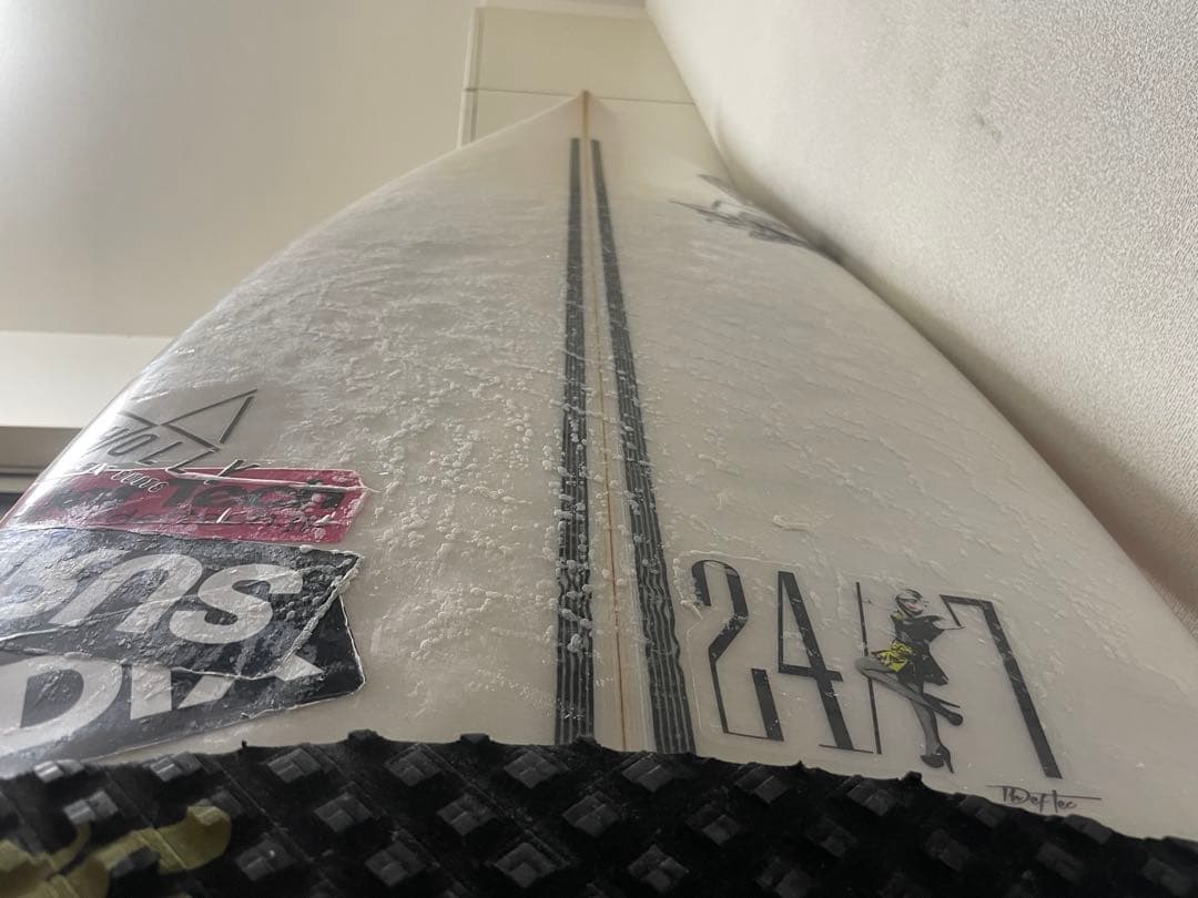 手渡し　ジャスティスサーフボード　TOPO 5‘8 28.9L