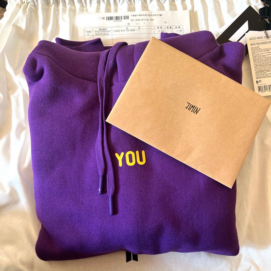 アイドル BTS ARTIST-MADE JIMIN WITH YOU HOODIE S