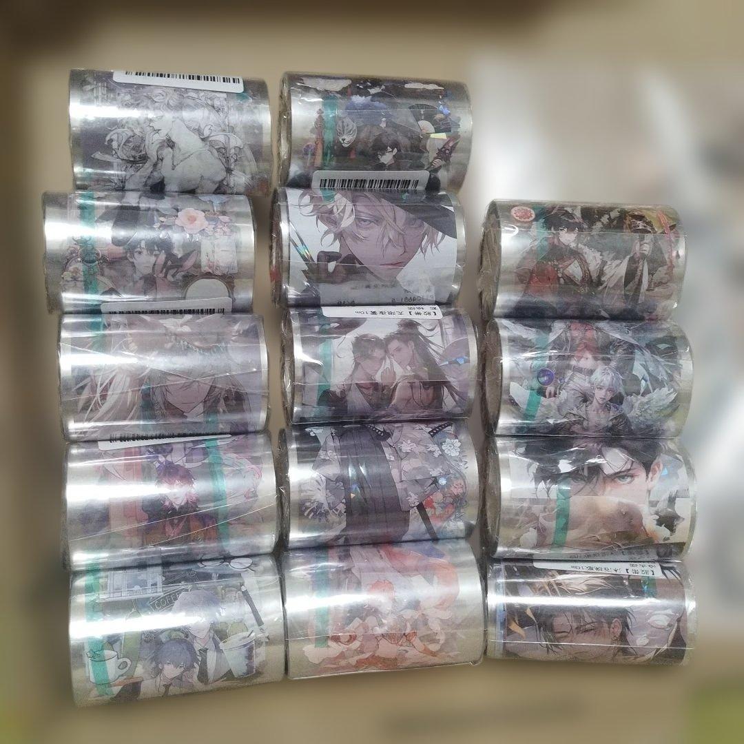 K*K様 ［新品・14点セット・おまけつき］海外マスキングテープ 青年マステ 男