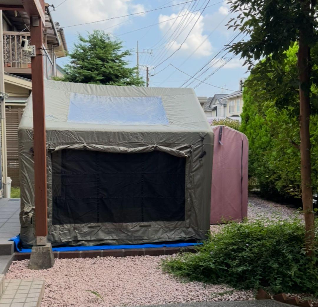 【緊急値下】新品未使用】TOMOUNT エアーテント 8㎡ オックスフォード生地