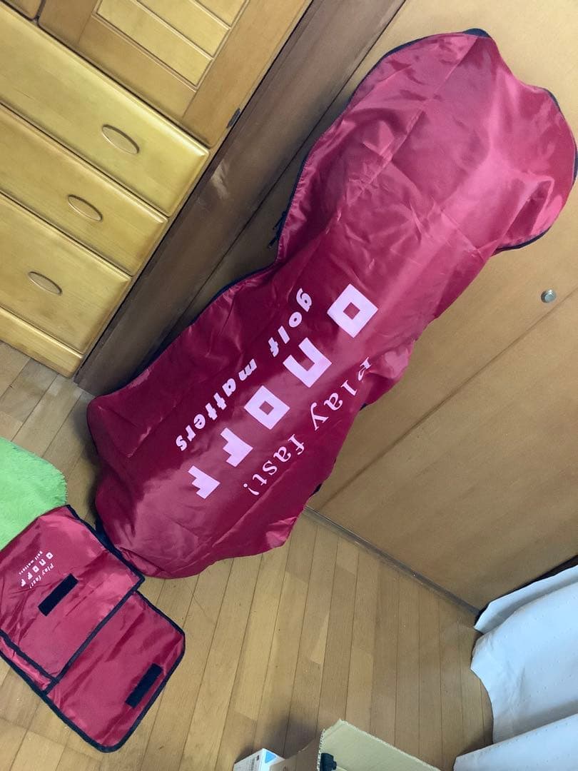 【hirozou 】ONOFF キャディバッグ　トラベルカバーセット