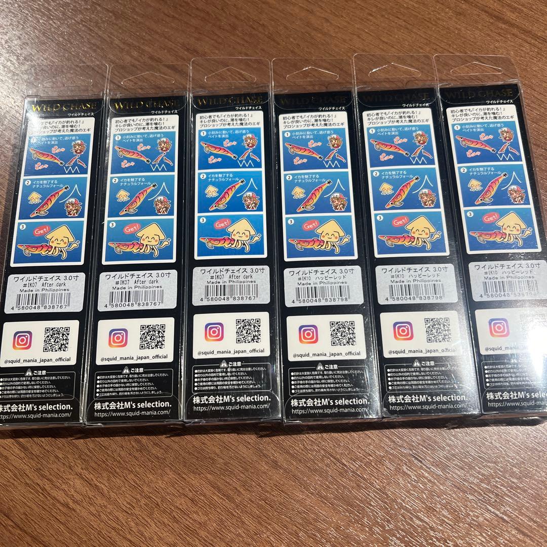 スクイッドマニア　ワイルドチェイス　3.0号　烏賊Style限定カラー