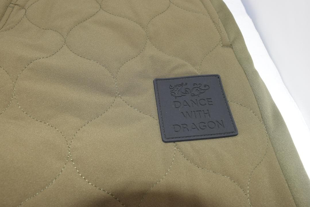 新品☆ダンスウィズドラゴン ドライ&フリーモーションキルト ボトム☆カーキ☆XL