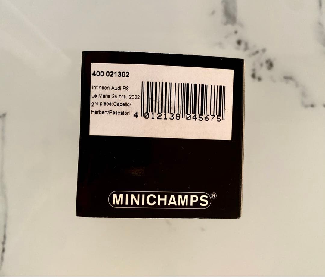 MINICHAMPS Infineon Audi R8 サイン入り