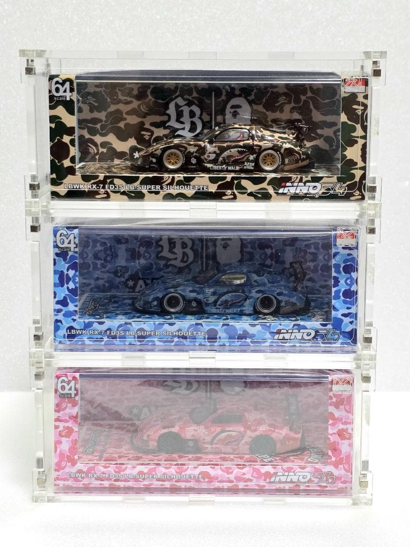 リバティーウォーク LBWK RX7 INNO64 3セット サイン入り