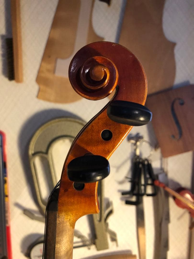 【駒&魂柱調整済】Suzuki分数バイオリンNo330 1/2 1984