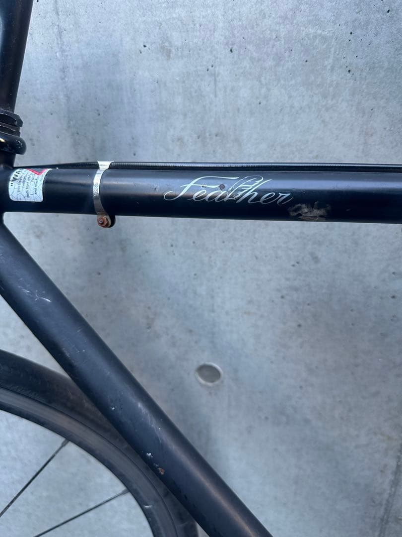 FUJI FEATHERピストバイク ブラック 700C