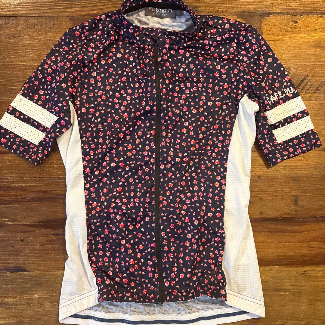 R x Centifolia 花柄サイクルジャージ