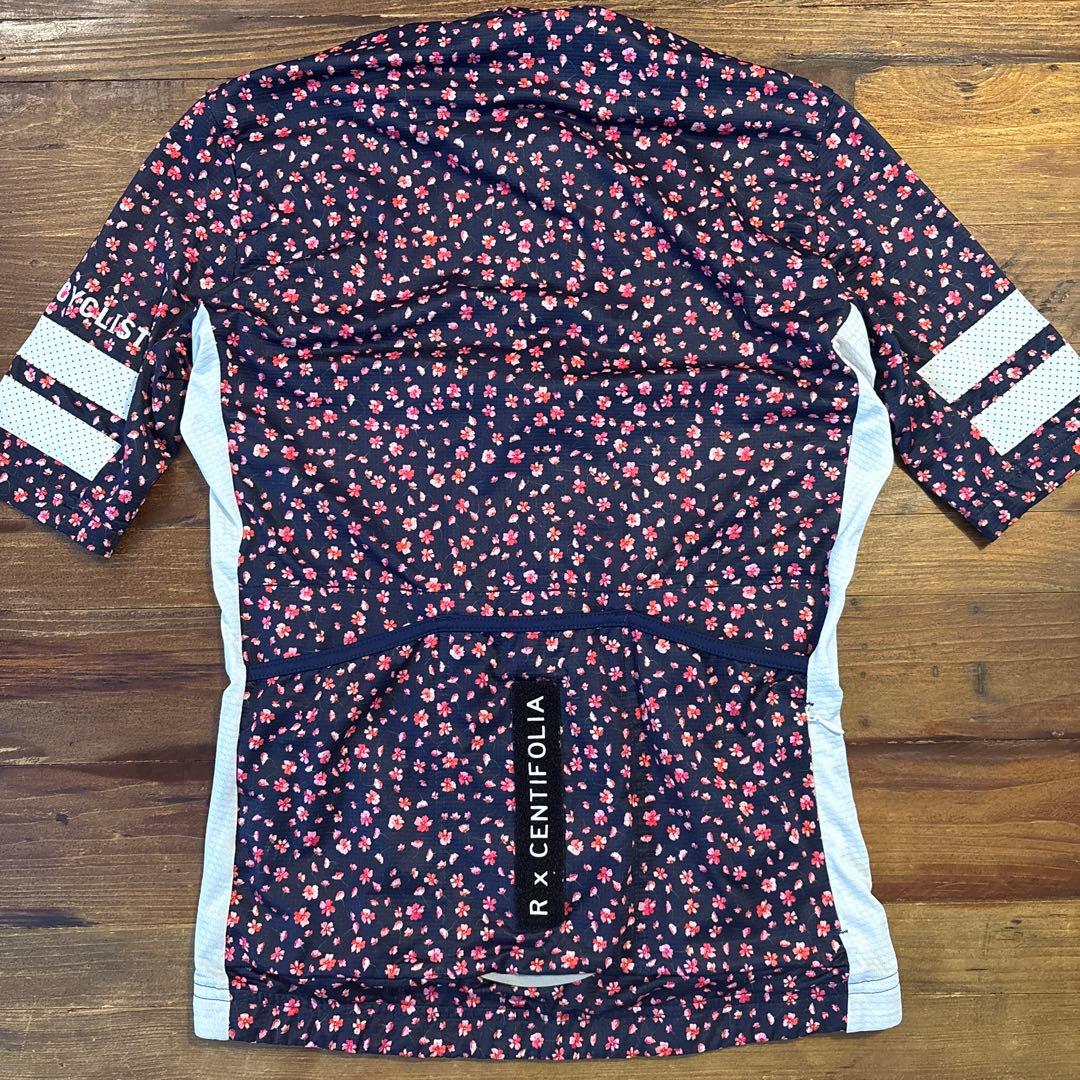 R x Centifolia 花柄サイクルジャージ