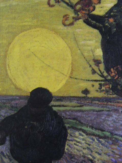 フィンセント・ファン・ゴッホ、種まく人、希少な画集より、状態良好