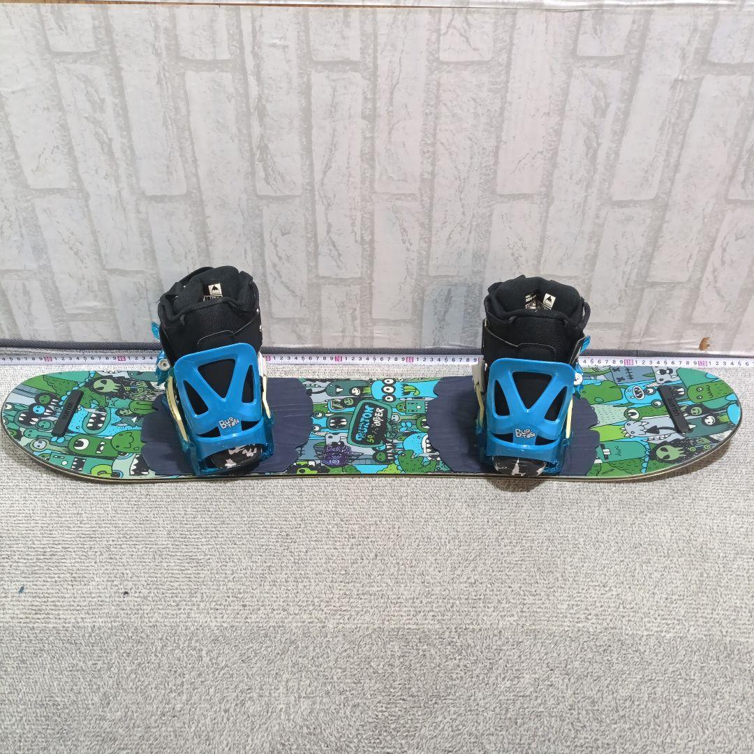 美品■メンテ済■BURTON-90cm■ブーツ17.5cm〜■ジュニア子供