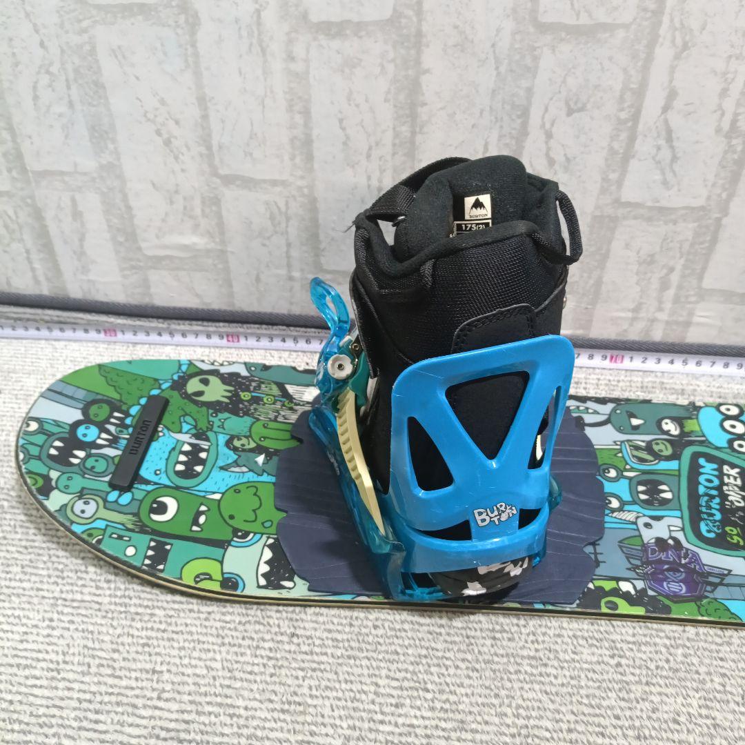 美品■メンテ済■BURTON-90cm■ブーツ17.5cm〜■ジュニア子供