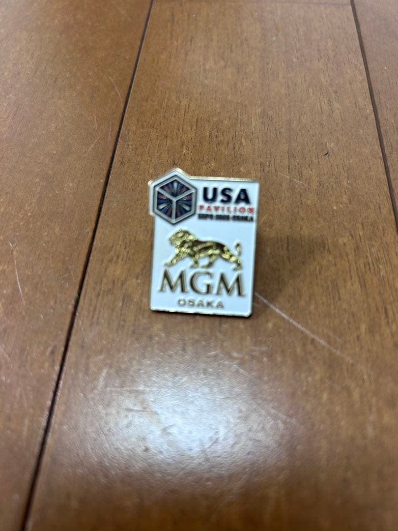 レア品★大阪万博　アメリカ館　ピンバッジ2025