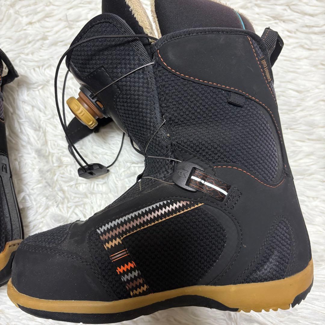 HEAD CLOVER 22.5cm レディーススノーボードブーツ　ダイヤル式