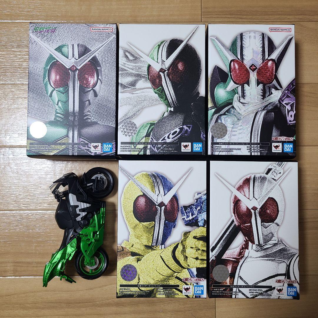 S.H.Figuarts 真骨彫製法 仮面ライダーダブル　　6点セット