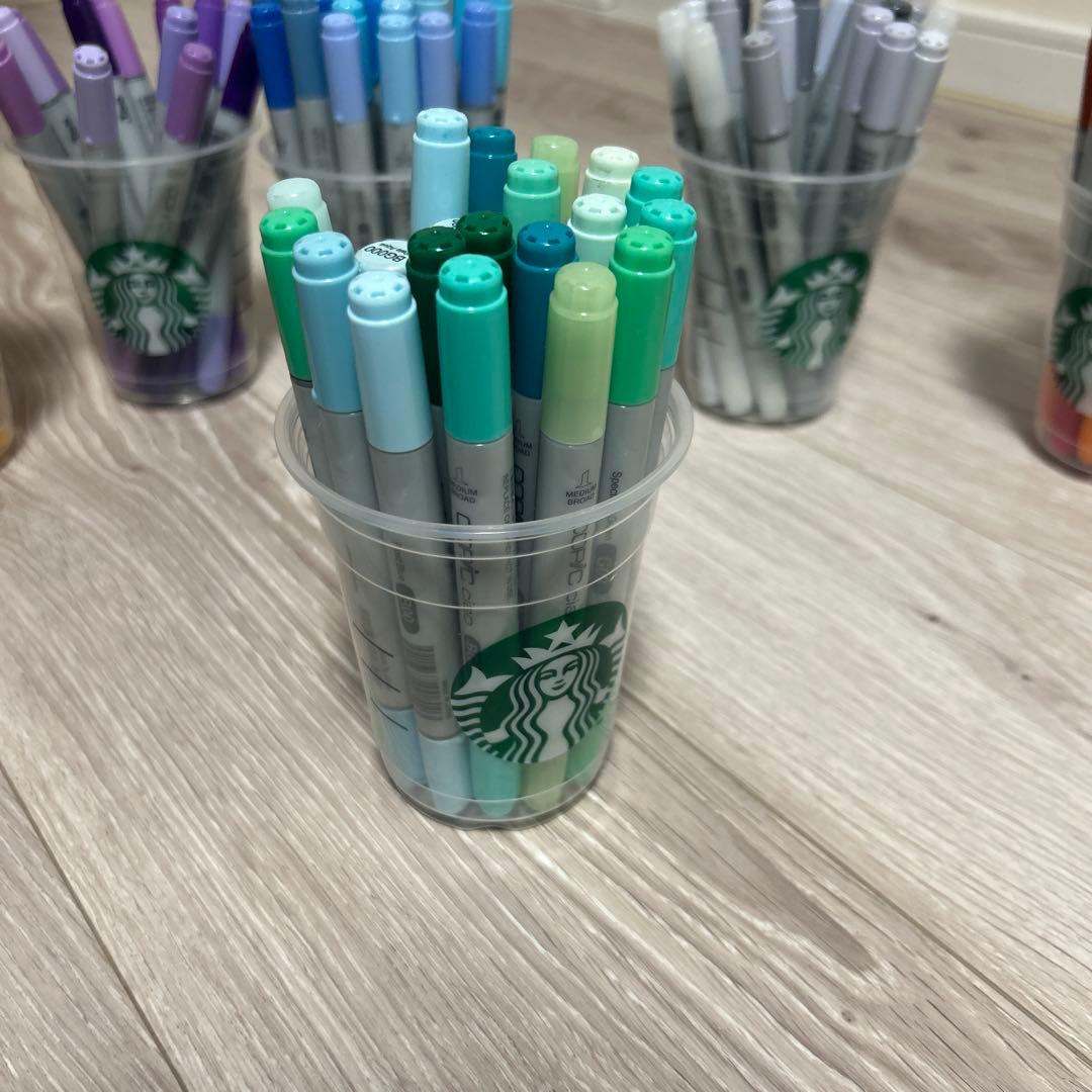 コピックチャオ・スケッチまとめ売り156本＋9本補充インク入り