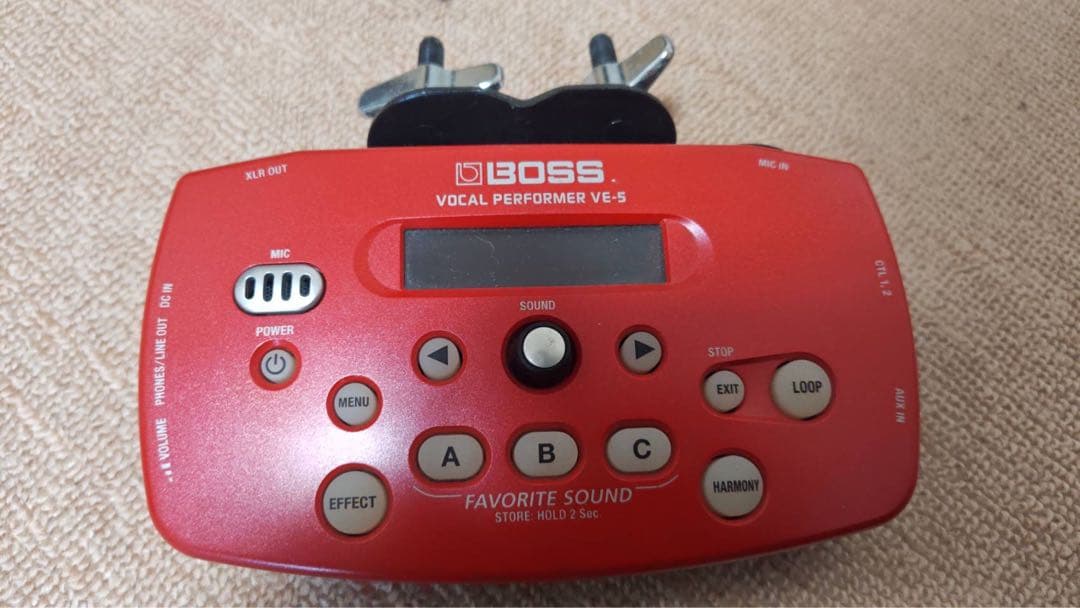 G*5様 ボーカルエフェクター BOSS VE-5