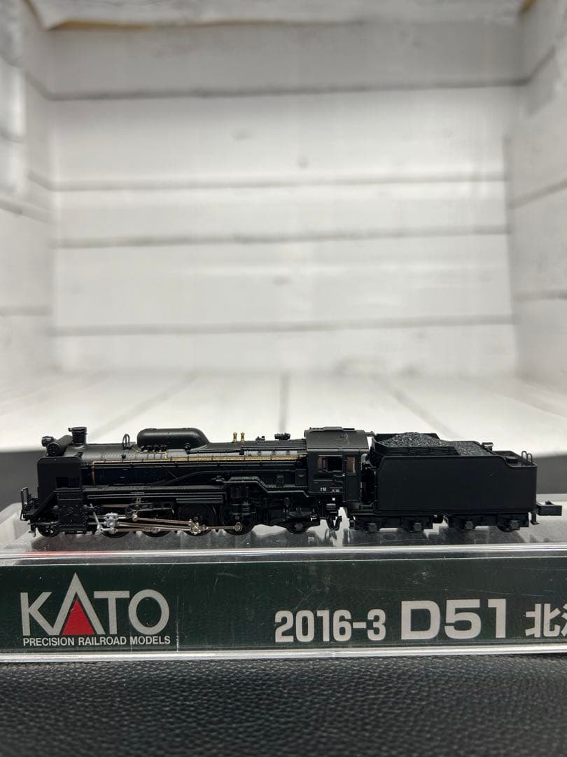 KATO 2016-3 D51 北海道形 蒸気機関車 黒
