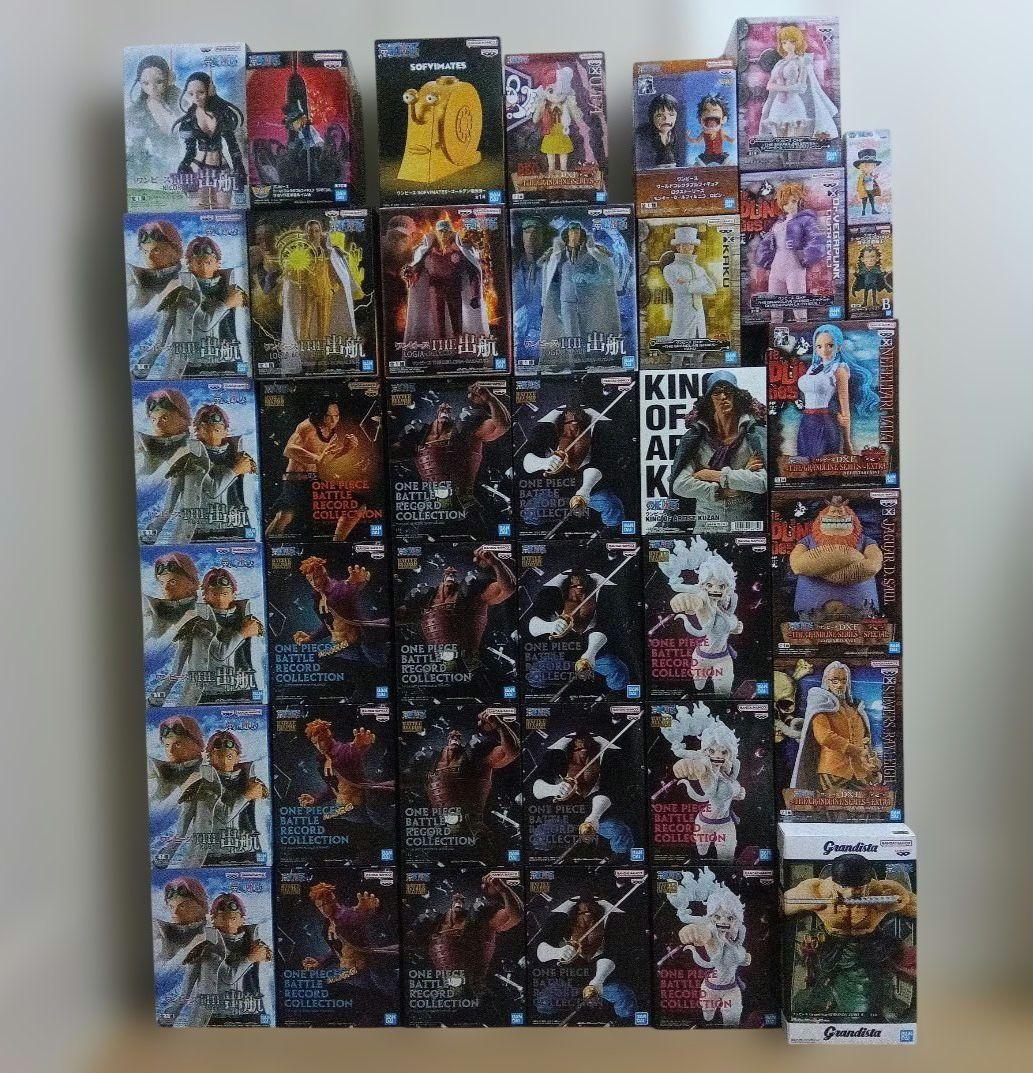 ワンピース　フィギュア　まとめ売り　38点　出航　DXF ワーコレ　ソフビ　他