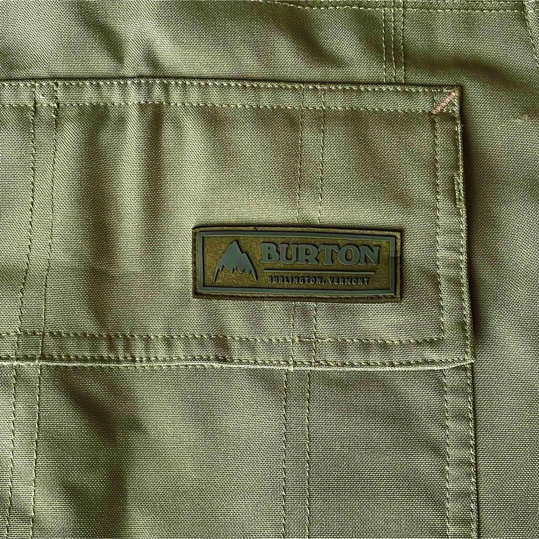 5467　バートン　ビブパンツ レディース スノボウェア カーキ　ZEALOUS