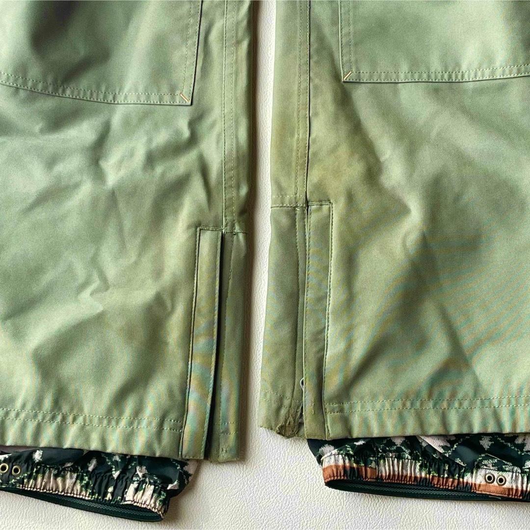 5467　バートン　ビブパンツ レディース スノボウェア カーキ　ZEALOUS