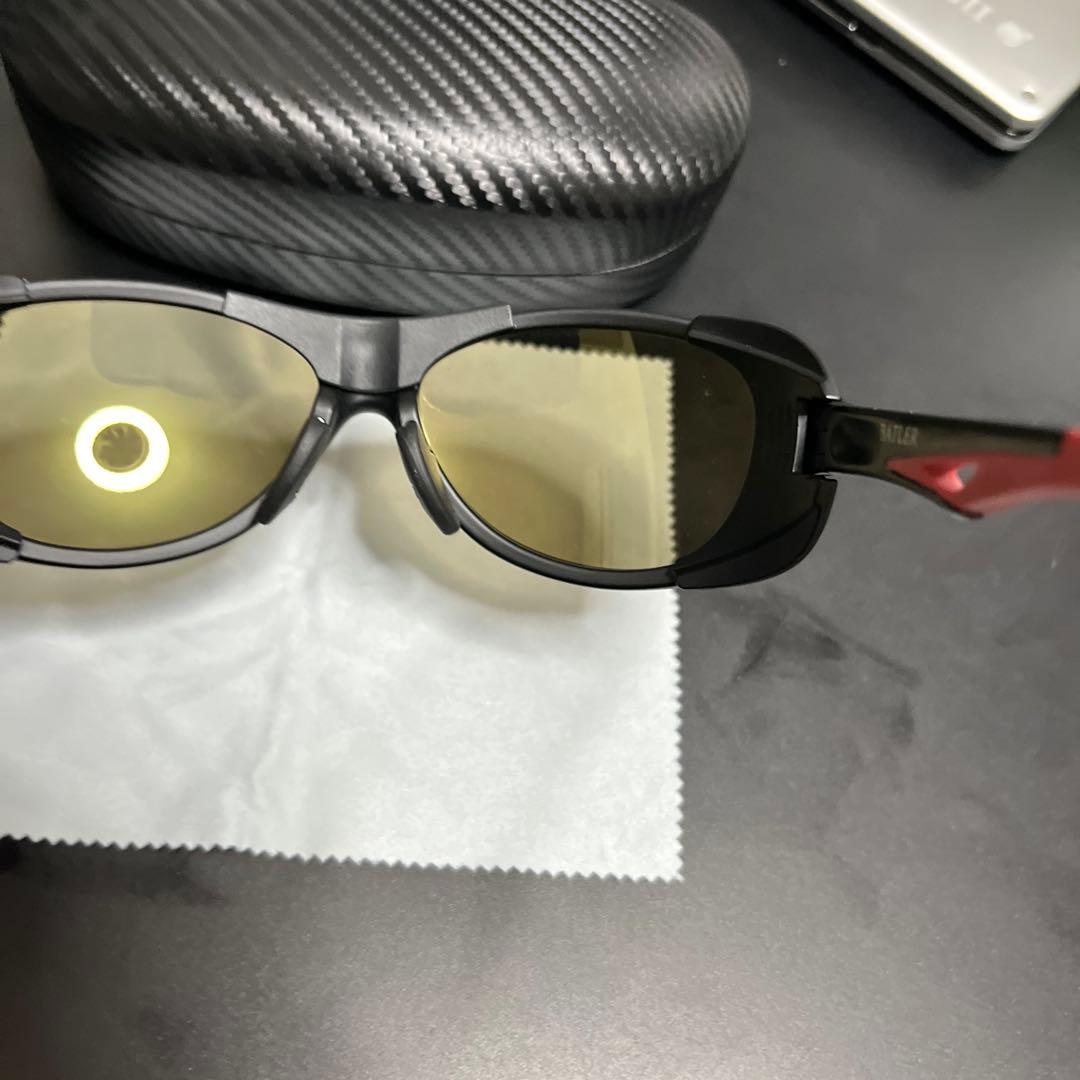 ジール オプティクス 偏光 バトラー ブラック/レッド LSライトスポーツ