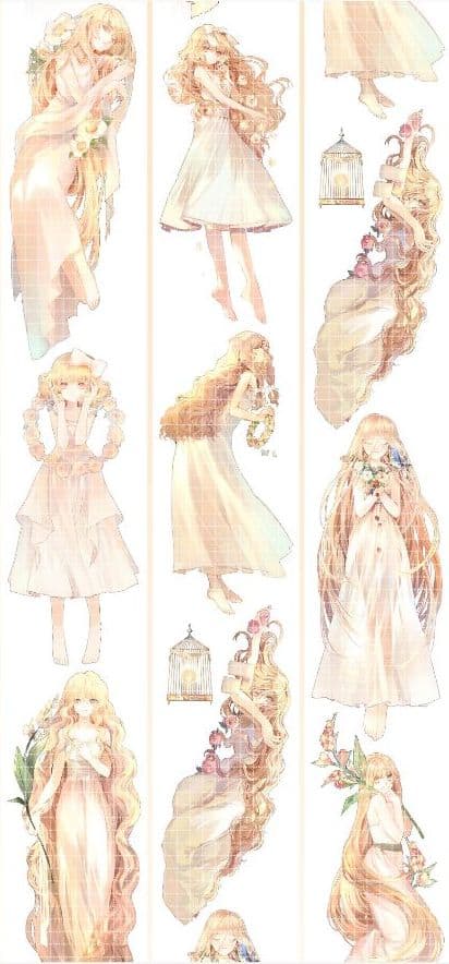 【中古】海外マスキングテープ 7つセット