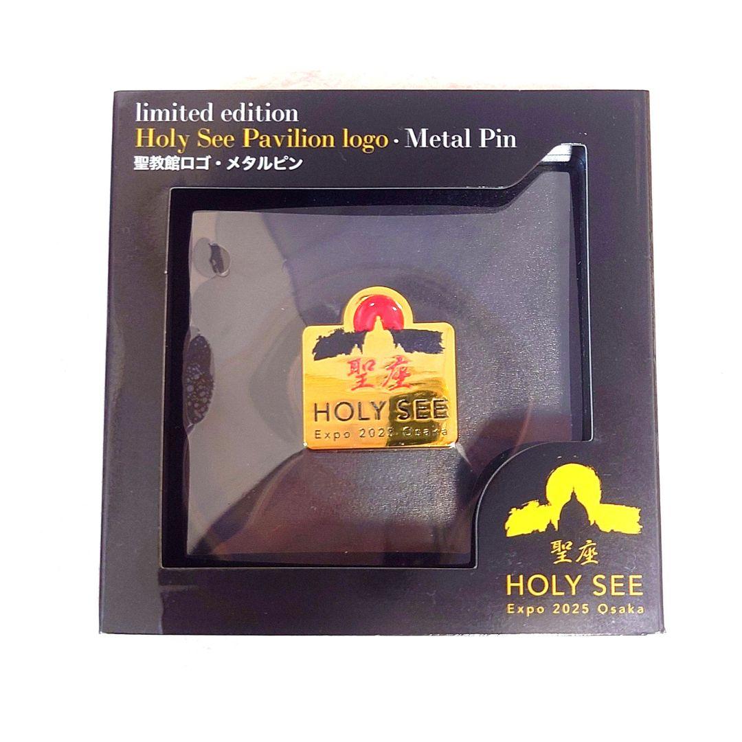 大阪　関西　万博　イタリア館　バチカン　限定　ピンバッジ　ピンズ　ケース付き