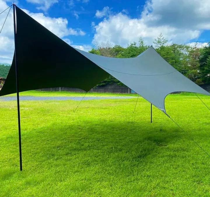 【Mac One】マックワン ヘキサタープ Lサイズ (アームドグリーン)