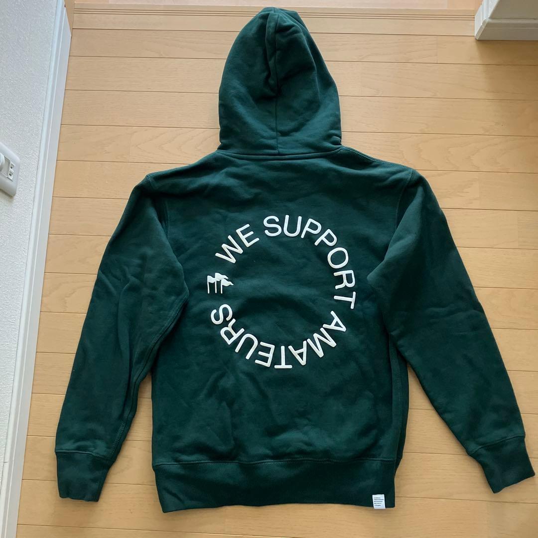 clubhaus パーカー グリーン色　Mサイズ