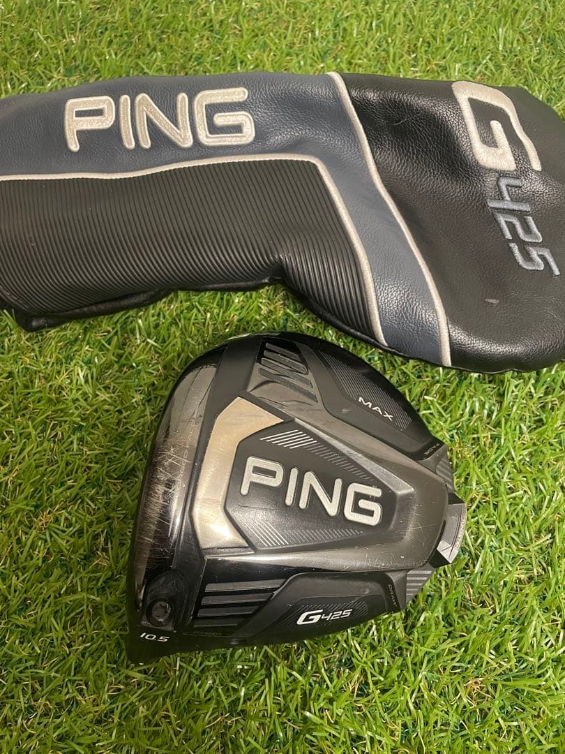 PING G425 MAX 10.5° ヘッドのみ　レフティ　ピヘッドカバー付属