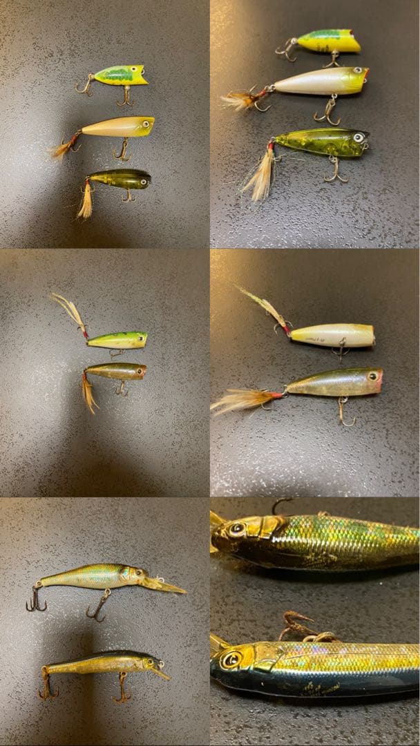 バス釣り引退セット　ハードルアー40個　オールドルアー多数　送料込