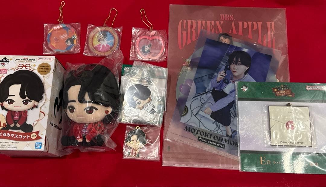 y*i様 Mrs. GREEN APPLE 一番くじ 大森元貴　8点セット