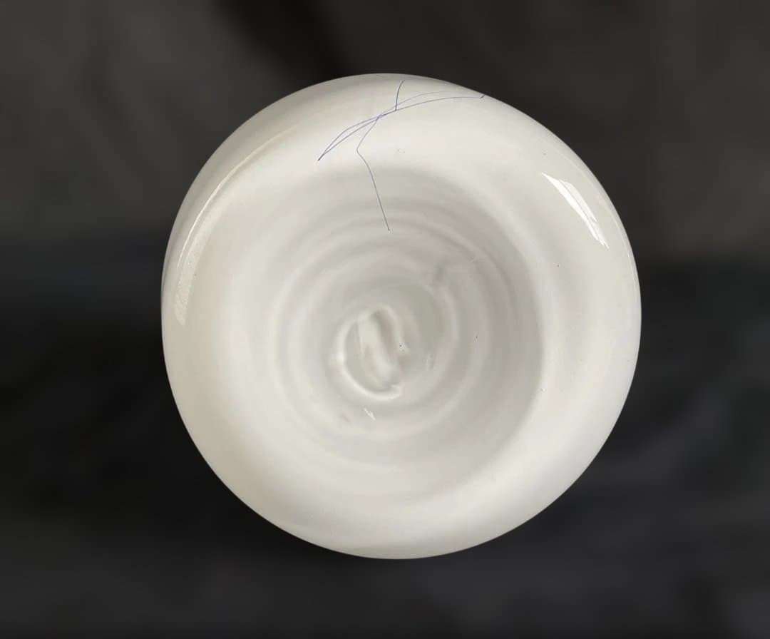 米原 眞司「ラインドローイング」①1990年代ガラス花瓶