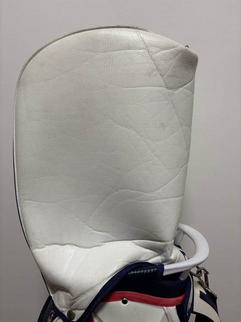 new balance キャディバッグ ホワイト/ネイビー/レッド