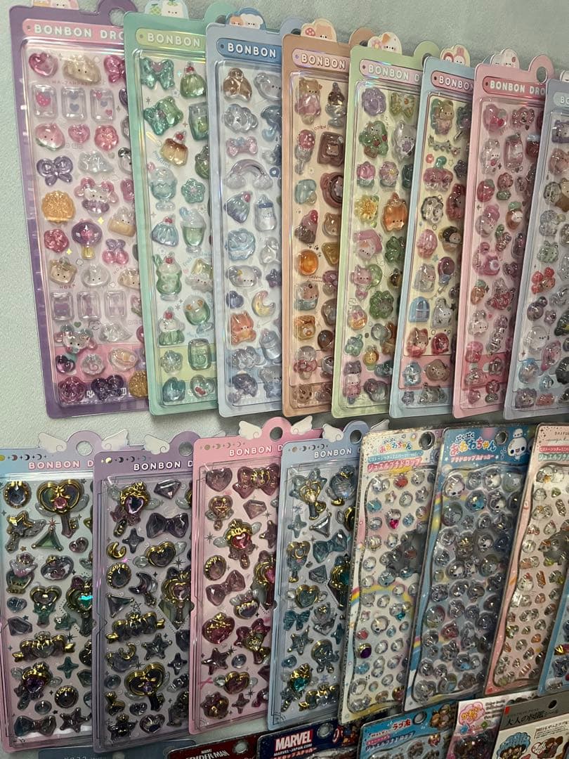 ボンボンドロップシール などまとめ売り 94点