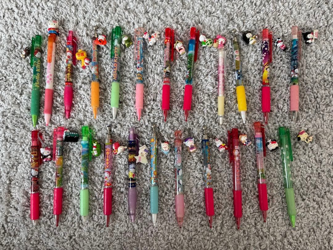 ご当地キティ ボールペン シャーペン 206本