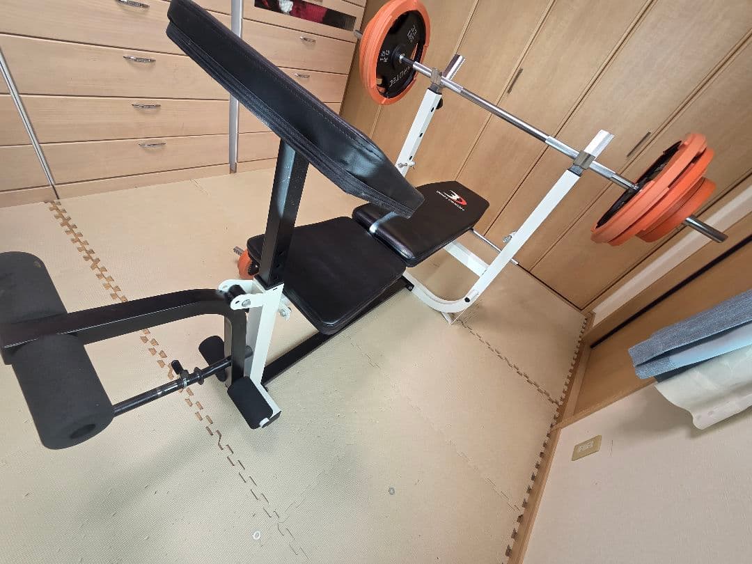 （正月割中）Body Designマルチプレスベンチ+アイロテックバーベルセット