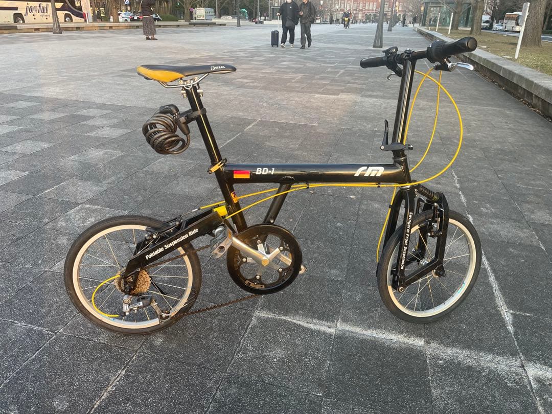 【手渡し希望】r&m BD-1 ブラック&イエロー