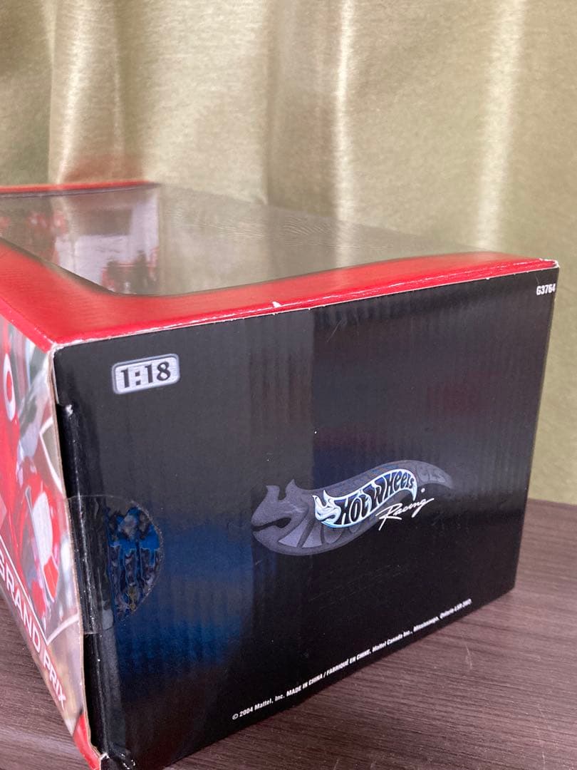 ホットウィール 1/18 フェラーリ ワールドチャンピオン2003 シューマッハ